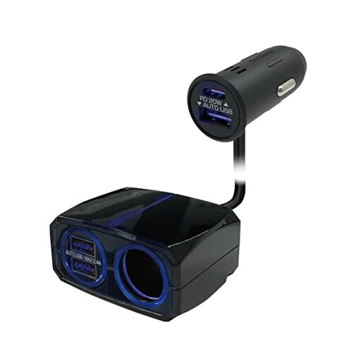 カシムラ(Kashimura) プラグ部がUSB PD/急速充電に対応したセパレートソケット NKX-229 カシムラ(Kashimura) プラグ部がUSB PD/急速充電に対応したセパレートソケット NKX-229