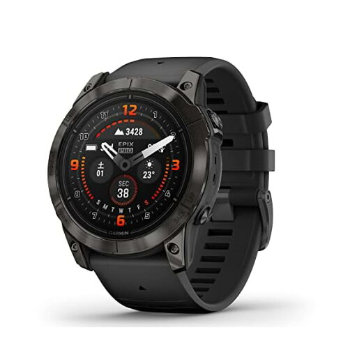 ガーミン(GARMIN) epix Pro 51mm Sapphire Ti Carbon Gray DLC/Black AMOLEDディスプレイ搭載 マルチスポーツGPSウォッチ 【日本正規品】 ガーミン(GARMIN) epix Pro 51mm Sapphire Ti Carbon Gray DLC/Black AMOLEDディスプレイ搭載 マルチスポーツGPSウォッチ 【日本正規品】