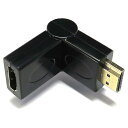 エスエスエーサービス HDMI変換コネクタ (HDMIメス/HDMIオス 180度可動式)