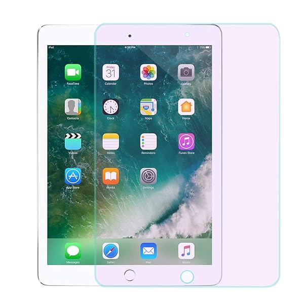 【ブルーライトカット】iPad mini 5 2019/mini4 ガラスフィルム 3倍強化旭硝子 液晶保護 9H スクラッチ防止 指紋付きにくい 気泡ゼロ 自動吸着 iPad Mini 5/Mini4通用