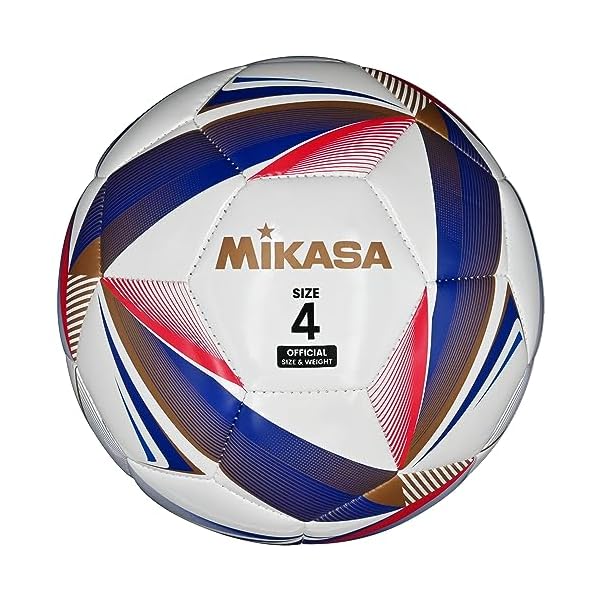 ミカサ(MIKASA) サッカーボール 4号 FT429D-W (小学生向け) ホワイト 推奨内圧0.600(kgf/㎠)