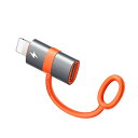 Mcdodo Type C to ライトニング 変換アダプタ 36W PD急速充電 PDチップ搭載 iOS USB Cアダプタ 高速データ転送(ノートPC間のみ対応) USB-C i-Phone 変換コネクタ アルミ合金外装 シリコンバンド設計 タイ(2)