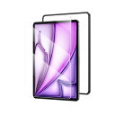 NIMASO ガラスフィルム iPad Air 13インチ M3 2025用/M2 2024用 保護 フイルム 強化 ガラス 指紋防止 ガイド枠付き 衝撃吸収 アイパッド エアー13 NTB24C1159(2)