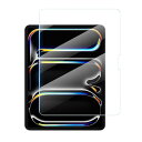 NIMASO ガラスフィルム iPad Pro 11 インチ 2024用 M4 フィルム 強化 ガラス 指紋防止 保護フイルム アイパッド プロ 11 NTB24E1268