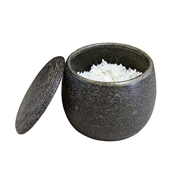 伊賀焼 おひつ 黒柿釉 しゃもじ付 【やまほん陶房】