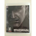 メタルギア ソリッド 4 ガンズ・オブ・ザ・パトリオット(通常版) - PS3