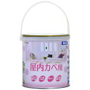 アサヒペン 塗料 ペンキ NEW水性インテリアカラー屋内カベ 1.6L ヨーロピアンピンク 水性 室内 壁用 艶消し 1回塗り 無臭 防カビ 低VOC シックハ...