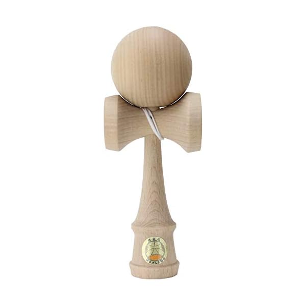 日本けん玉協会認定 New 競技用けん玉「大空」単色 木地 国産品 (OZORA KENDAMA)