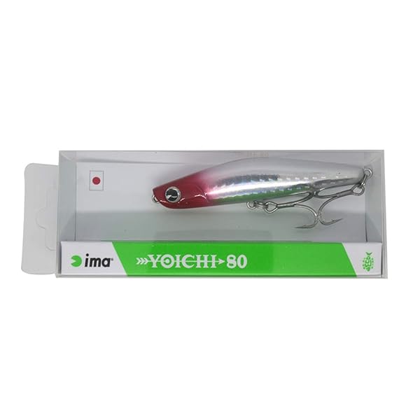 アムズデザイン(ima) ペンシルベイト ヨイチ 80mm 18g レッドヘッド #YI80-001 ルアー