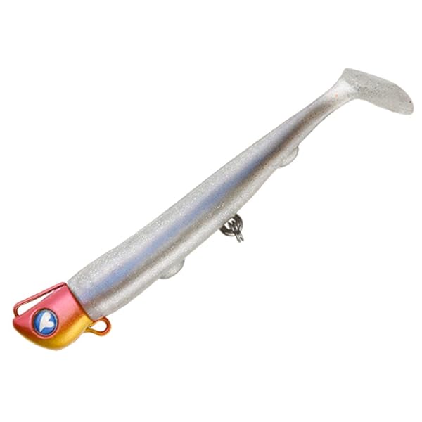 Blue Blue(ブルーブルー) ワーム ジョルティ 22gセット #02 グローホワイト/アカキン.