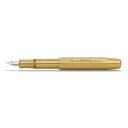 Kaweco カヴェコ 万年筆 M 中字 ブラス スポーツ BRFP-BR 正規輸入品