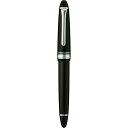 セーラー万年筆 万年筆 プロフィットカジュアル シルバートリム ブラック 細字 11-0571-220