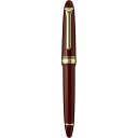 セーラー万年筆 万年筆 プロフィットカジュアル ゴールドトリム レッド 細字 11-0570-230