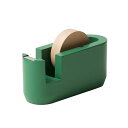 ideaco (イデアコ) テープカッター台 グリーン tape cutter (テープカッター) one