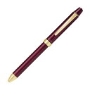 Pilot パイロット 多機能筆記具 3+1リッジ 3色ボール0.7mm黒/赤/青+0.5mmシャープ ワインレッドBTHRT5SR-WR