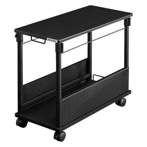 Bauhutte ( バウヒュッテ ) 昇降式 L字デスク スタンダード パソコンラック pcラック ( 幅 32 × 奥行 67 高さ 57~78 cm ) ブラック BHD-670H-BK Bauhutte ( バウヒュッテ ) 昇降式 L字デスク スタンダード パソコンラック pcラック ( 幅 32 × 奥行 67 高さ 57~78 cm ) ブラック BHD-670H-BK