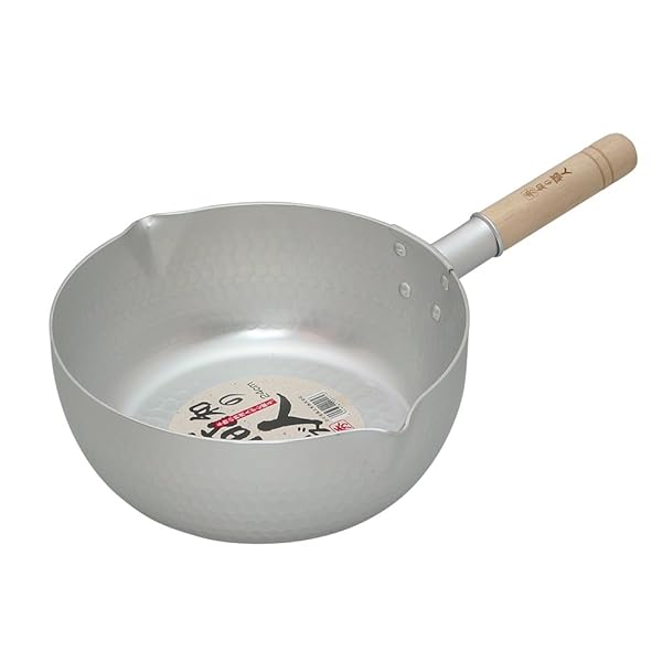 谷口金属 雪平鍋 ガス火専用 24cm 3.8L 日本製 軽量 煮物 味噌汁 和の職人