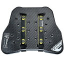 RSタイチ(RS TAICHI) 胸部プロテクター ブラック (MEN'S) クロスレイ チェストプロテクター ボタンタイプ TRV069