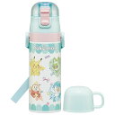スケーター(Skater) 子供用 ステンレス 水筒 2way 直飲み 470ml コップ飲み 430ml 子供に優しい軽量タイプ ポケモン ポッピングアップ ...