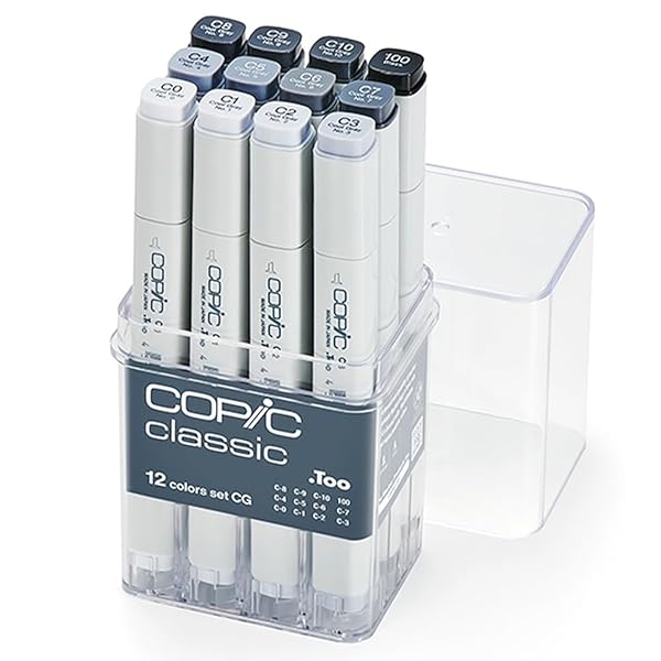 CopicToo コピック クラシック 12色セット CG