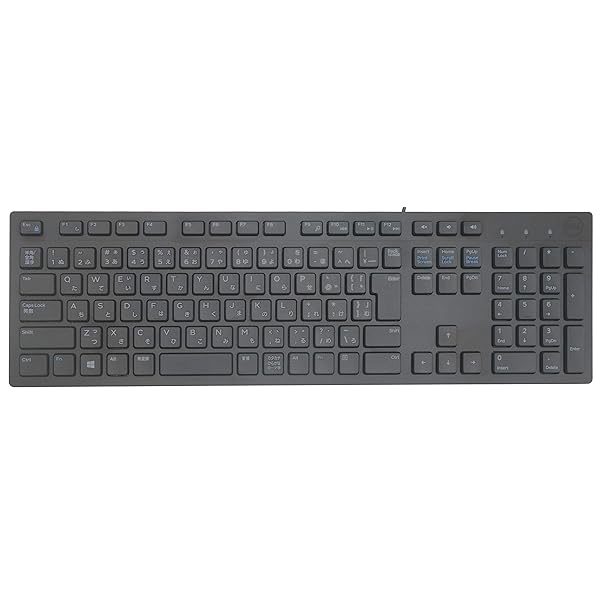 Dell キーボード 有線 日本語配列 マルチメディア対応 ブラック KB216-BK-JP USBキーボード