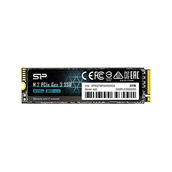 ZAKKA Plaza ŷԾŹ㤨SP Silicon Power ꥳѥ SSD 2TB 3D NAND M.2 2280 PCIe3.04 NVMe1.3 P34A60꡼ 5ǯ SP002TBP34A60M28פβǤʤ30,024ߤˤʤޤ