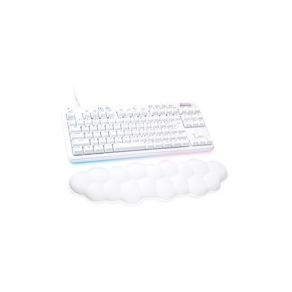 Logicool G(ロジクール G) オーロラコレクション ゲーミングキーボード テンキーレス G713 リニア 有線 メカニカル キーボード 雲 パームレスト 静音 日本語配列 LIGHTSYNC RGB G713-LN 国内正規品