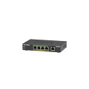【正規品】ネットギア NETGEAR スイッチングハブ 5ポート 1G PoE+ (63W) 金属筐体 静音ファンレス メーカー3年 アンマネージスイッチ GS...