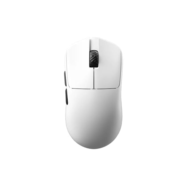 SCYROX V6 軽量 ワイヤレスゲーミングマウス 40g Pixart 3950センサー 8k ドングル同梱済み White【日本正規代理店】