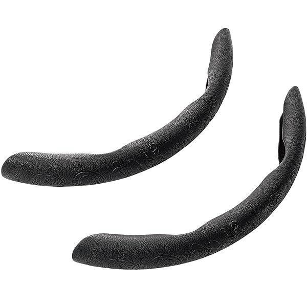 ボンフォーム(BONFORM) ハンドルカバー QKピーナッツF 取付簡単 S・M兼用 ブラック 6927-15BK