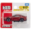 タカラトミー トミカ No.117 トヨタ GR スープラ (ブリスターパッケージ) ミニカー おもちゃ 3歳以上