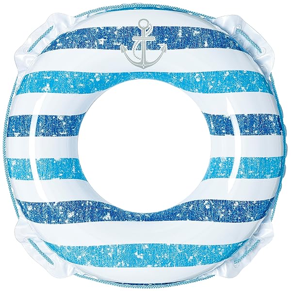 イガラシ ヴィンテージボーダーウキワ80cm ロープ付 RLB-580V