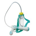 ウォーターシューター おでかけボトルシューター 水鉄砲 水てっぽう ウォーターガン ペットボトル 再利用 SDGs コンパクト 水遊び 外遊び プール 海 海水浴 公園 対戦 おもちゃ こども 子供 (ミント(ストラップタイプ))