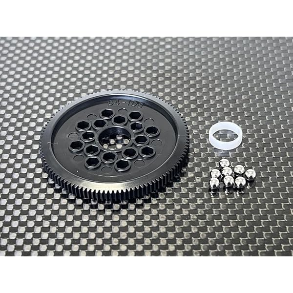 Kawada 64ピッチ・スパーギヤセット・Cカー用 FOC14