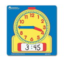 ラーニング リソーシーズ Write & Wipe Student Clocks 書いて消せる学習時計 生徒用 10個セット LER 0572