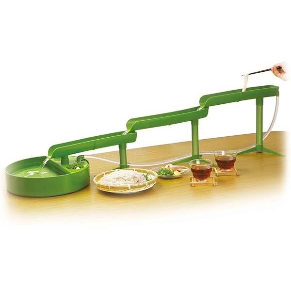 LITHON (ライソン) D-STYLIST 元祖本格流しそうめん KDSM-001G | 素麺 | スイッチを押すだけ、アウトドアにも使える！のサムネイル