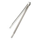 遠藤商事 トング シルバー 365mm 業務用 厚口炭バサミ BSM01365
