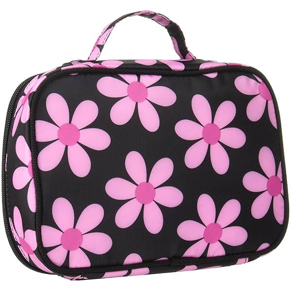 ハンナフラ(Hanna Hula) おむつポーチ(マルチポーチ) レトロフラワーピンク