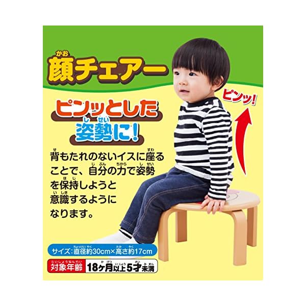 アガツマ(AGATSUMA) アンパンマン 顔チェアー