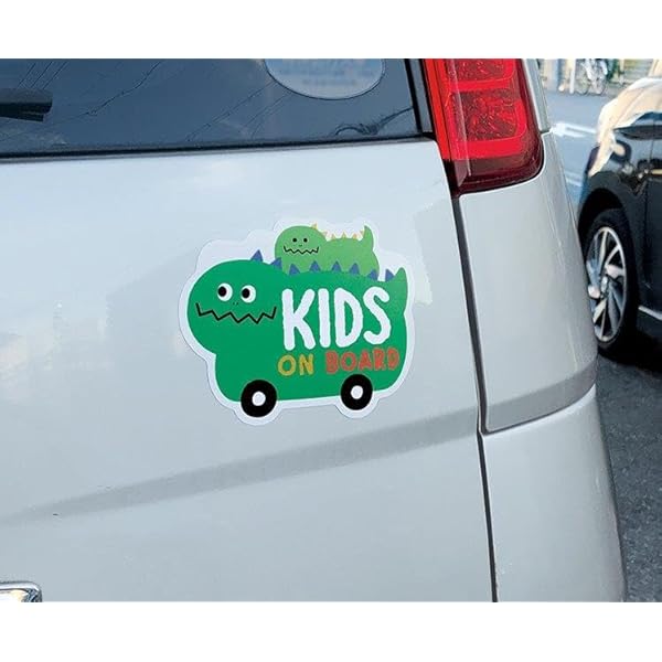 デコレコーポレーション リフレクターCARマグネット きょうりゅう サイズ：約W17 D18.6 DR-90775