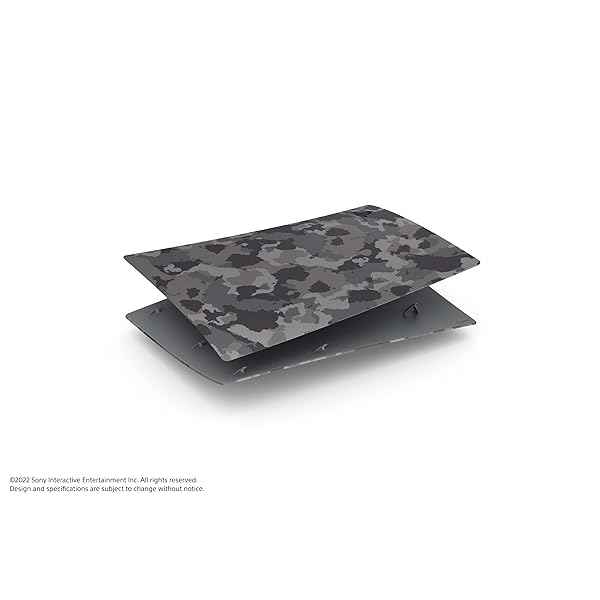 【純正品】PlayStation 5 デジタル・エディション用カバー グレー カモフラージュ
