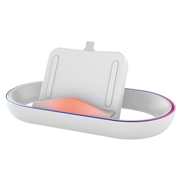 アローン(Allone) PSポータルリモートプレーヤー用LEDライト付き充電スタンド 16×9×8cm ゲーム 簡単充電 光る ALG-PSRPLEDS