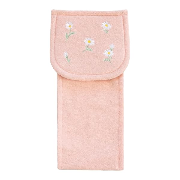 オカ(OKA) フルールブラン トイレットペーパーホルダーカバー ピンク (洗える 花柄 フェミニン 北欧 ス..