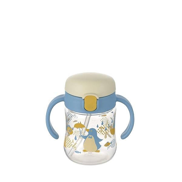 リッチェル トライ ストローレッスンマグ ライトブルー 200ml