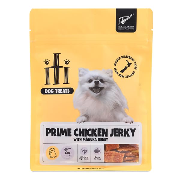 イティ (iti) 犬用おやつ 凝縮カットチキン 口腔ケア チキン 100グラム (x 1)