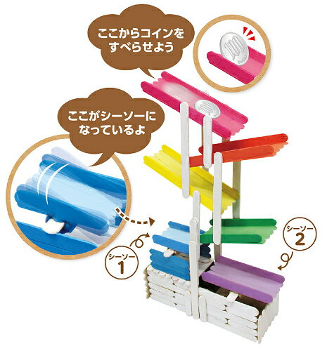 工作コロコロシーソー貯金箱(STICO)