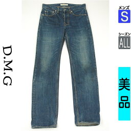 【39h限定★20%OFFクーポン】【中古】 ＼売り尽くし!／【大幅値下】 ドミンゴ D.M.G デニムパンツ S ブルー メンズ オールシーズン /ストレートデニムパンツ