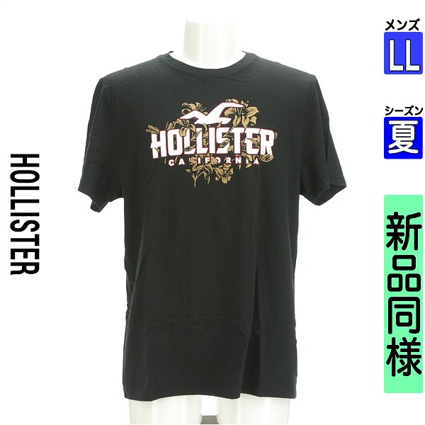 【10%OFFクーポン対象】ホリスター Hollister Co. 半袖 Tシャツ メンズ LL 中古 古着 あす楽対応【5/17 値下げ】