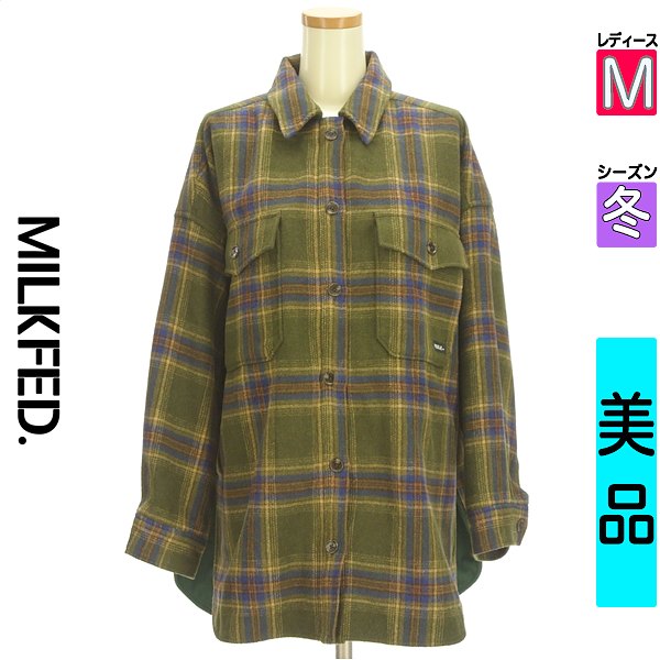 【5/8 値下げ】 ミルク フェド MILKFED. ブルゾン スタジャン レディース M 中古 古着 3980円以上送料無料 あす楽対応