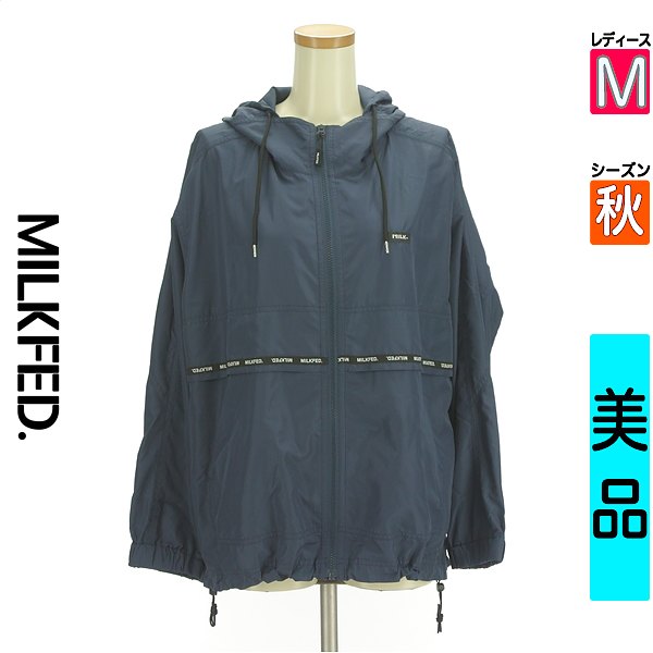 【5/8 値下げ】 ミルク フェド MILKFED. ブルゾン スタジャン レディース M 中古 古着 3980円以上送料無料 あす楽対応